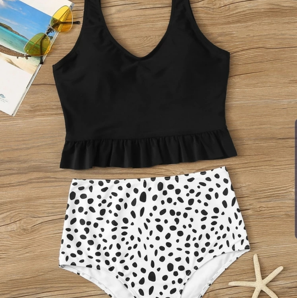 High waisted bikini